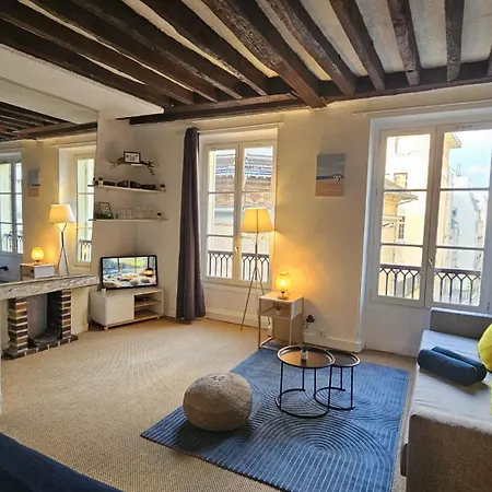 Apartment En Plein Coeur De Quartier Montorgueil- Jardin Du Palais Royal-musee Du Louvre *
